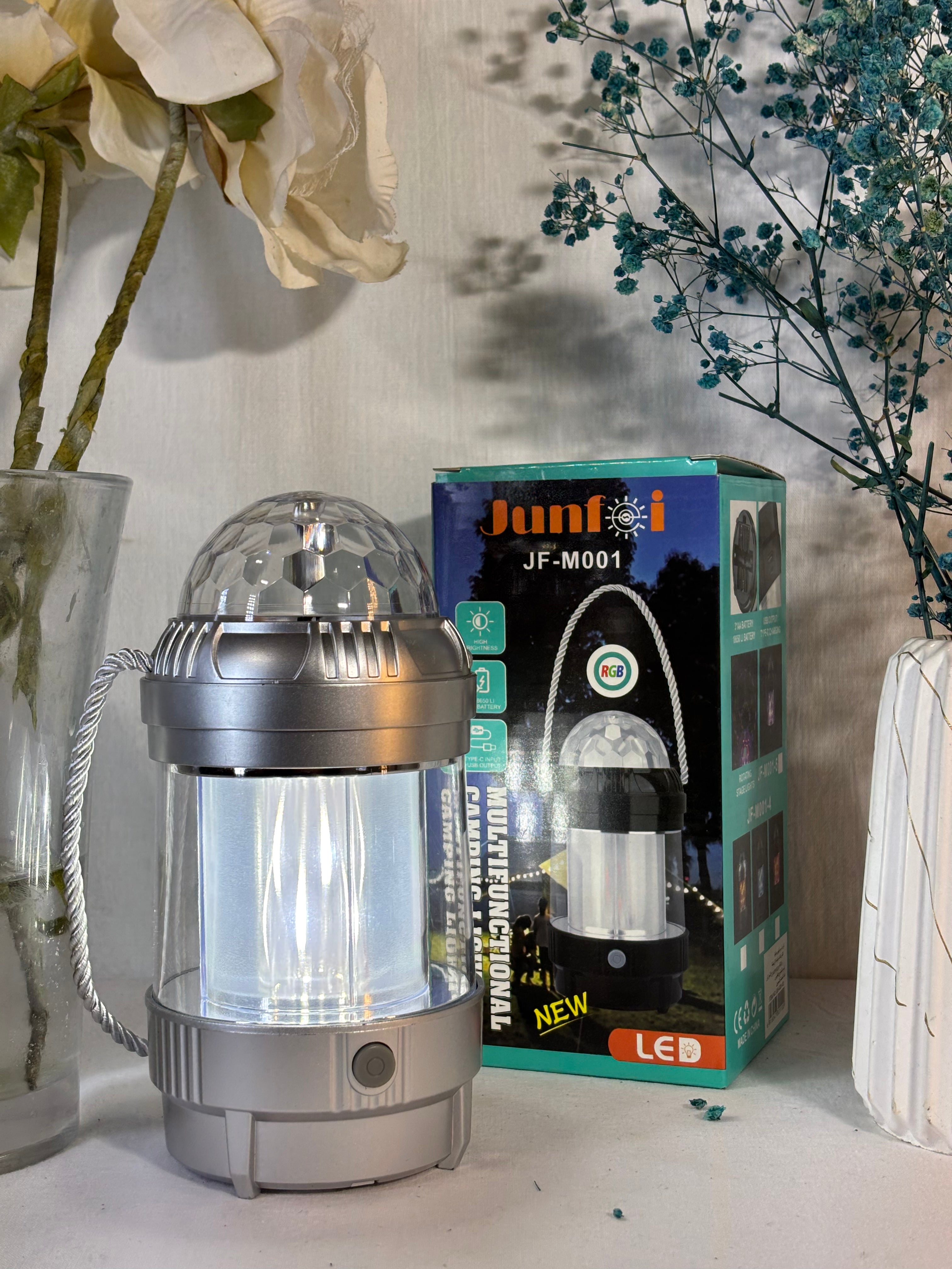 مصباح LED متعدد الوظائف مع إضاءة RGB – JF-M001