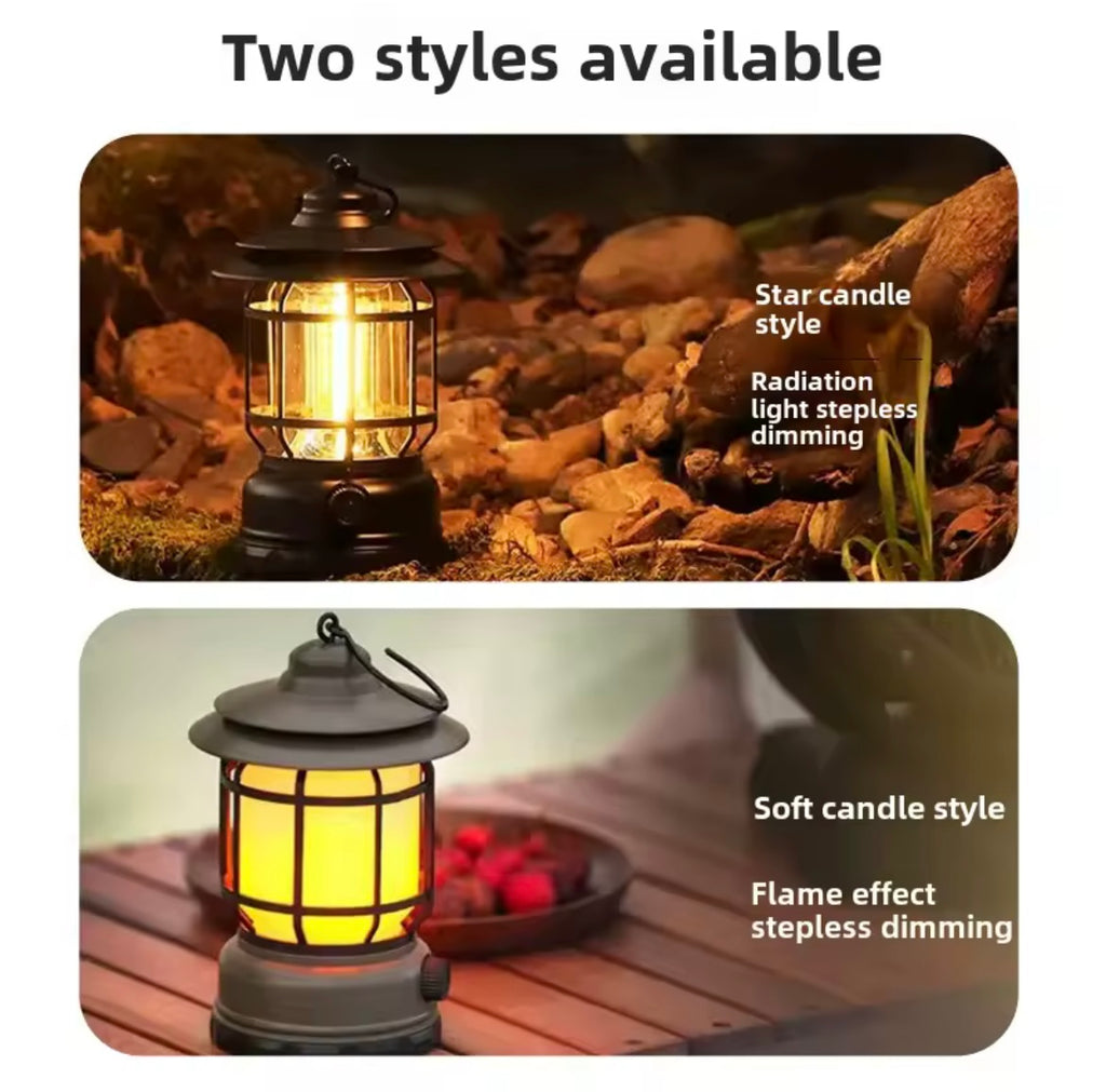 فانوس تخييم مغناطيسي قابل للشحن – Lanterne de camping magnétique rechargeable – Rechargeable Magnetic Camping