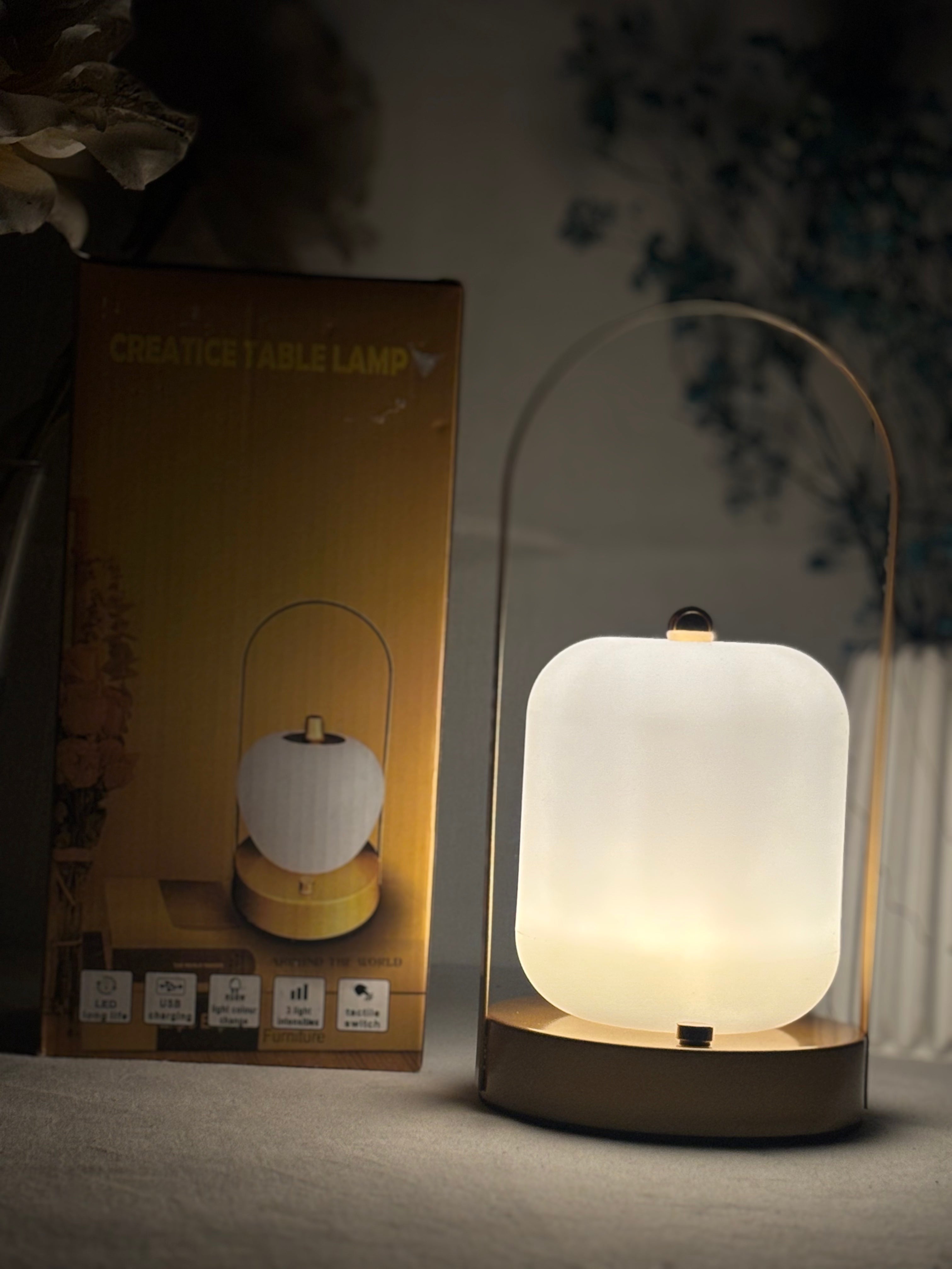 🌙 Veilleuse Tactile Minimaliste – إضاءة أنيقة ومريحة في كل مكان