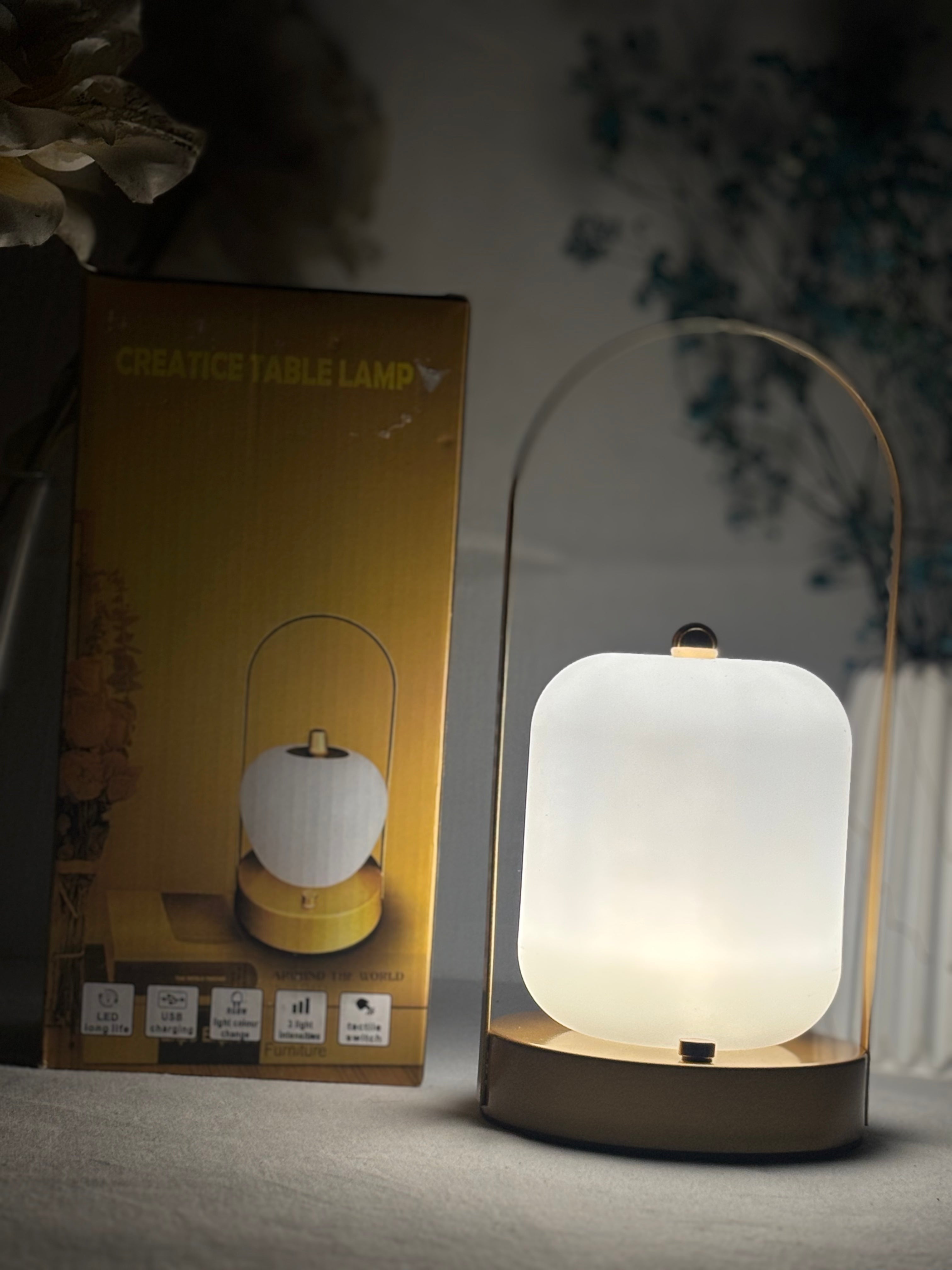 🌙 Veilleuse Tactile Minimaliste – إضاءة أنيقة ومريحة في كل مكان