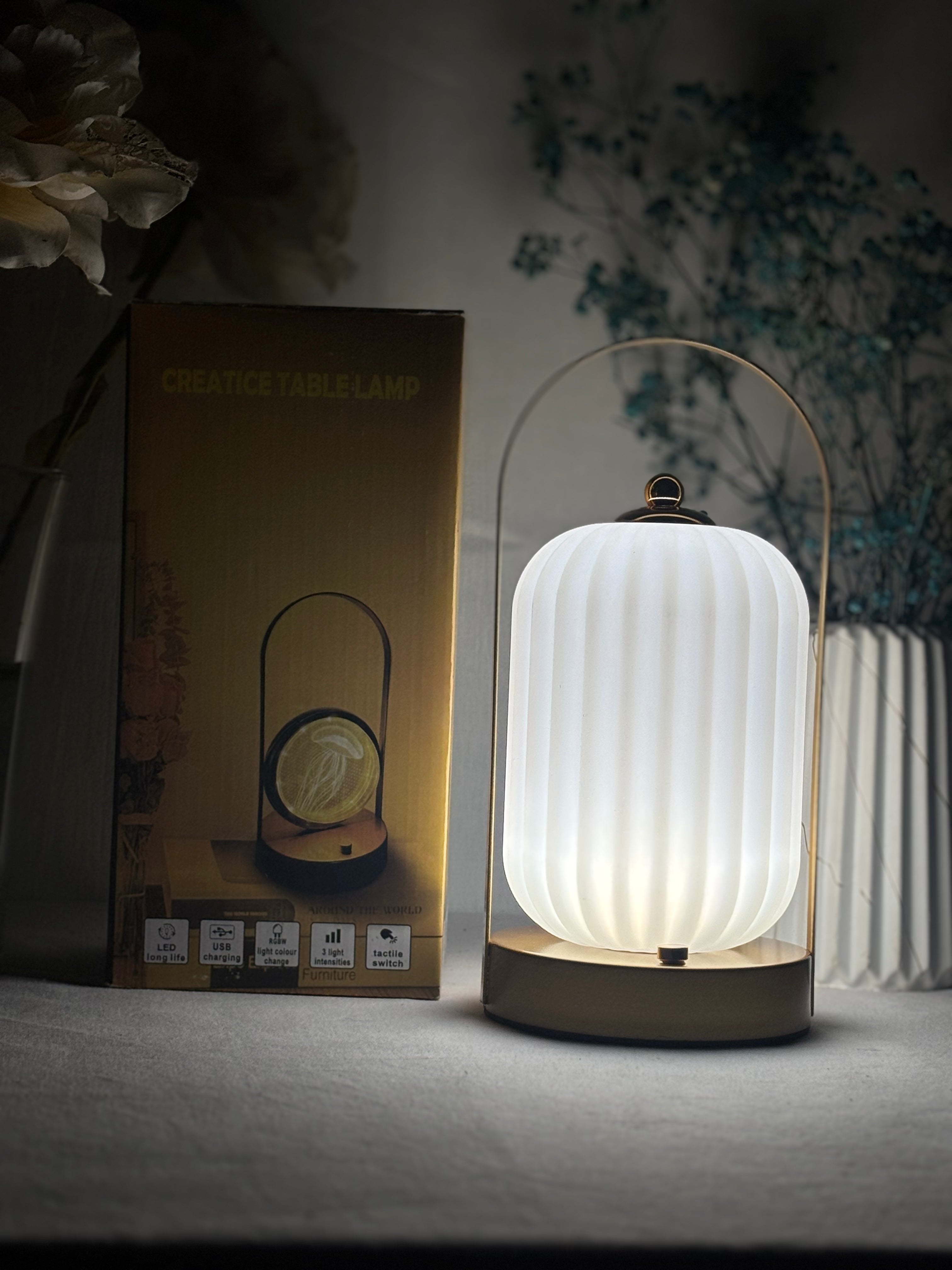 🌙 Veilleuse Tactile Minimaliste – إضاءة أنيقة ومريحة في كل مكان