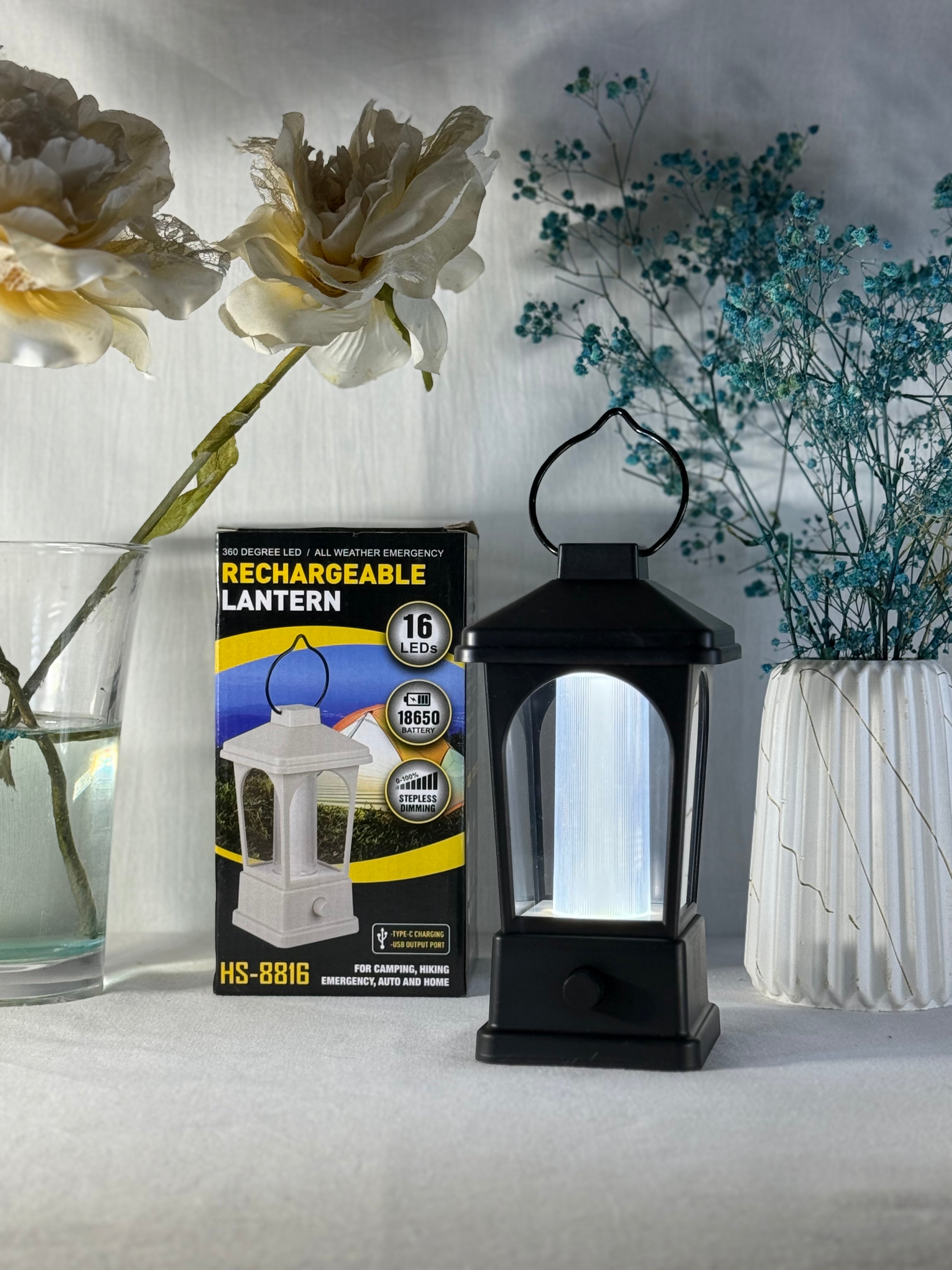 🏕 Lanterne de Camping Rétro à LED – تصميم كلاسيكي وإضاءة قوية في كل الظروف