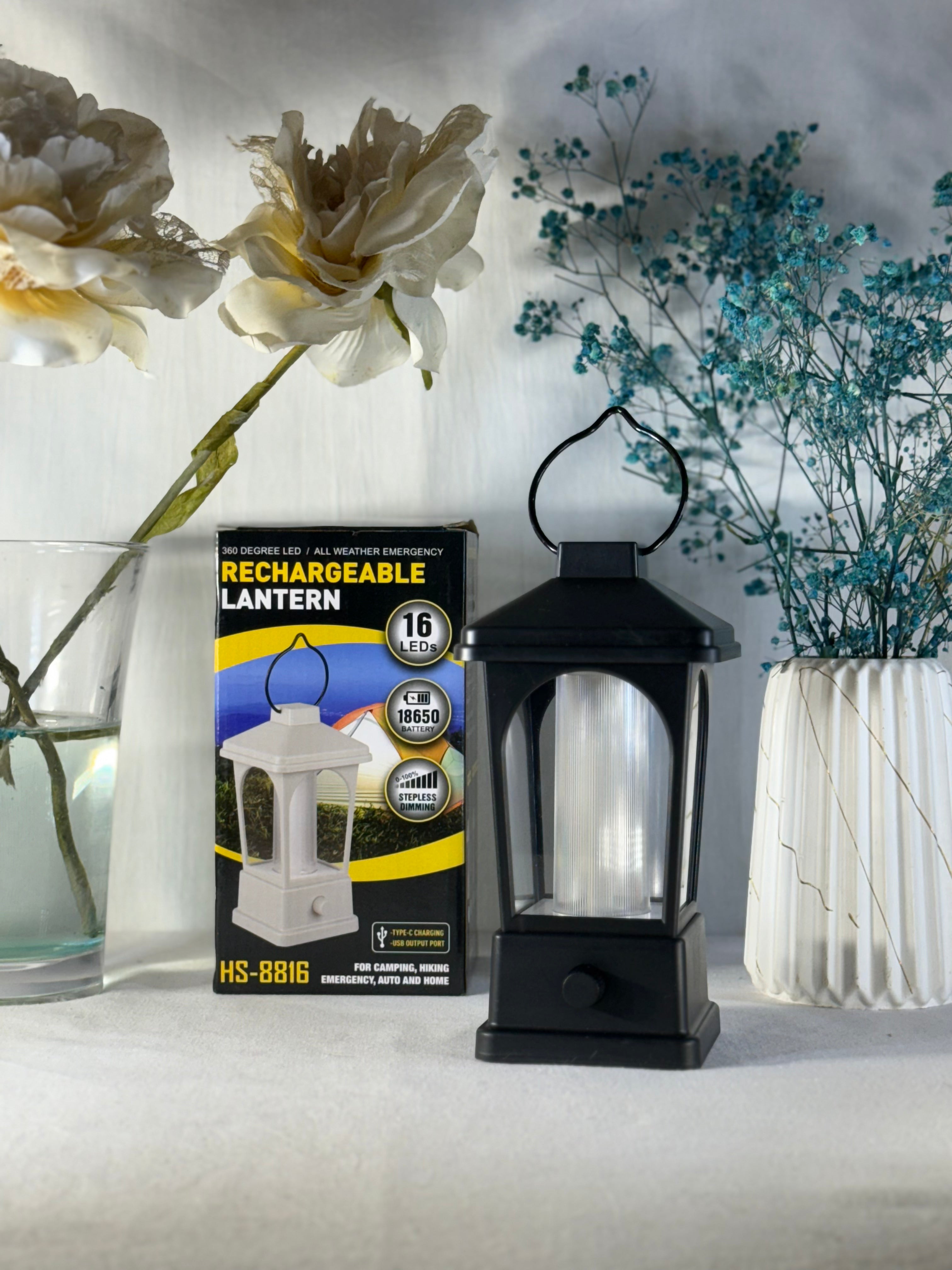 🏕 Lanterne de Camping Rétro à LED – تصميم كلاسيكي وإضاءة قوية في كل الظروف